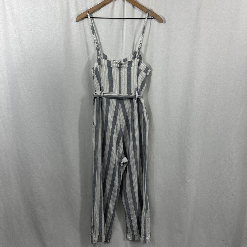 Rails Happer Laguna Striped Linen Blend Jumpsuit … - image 2